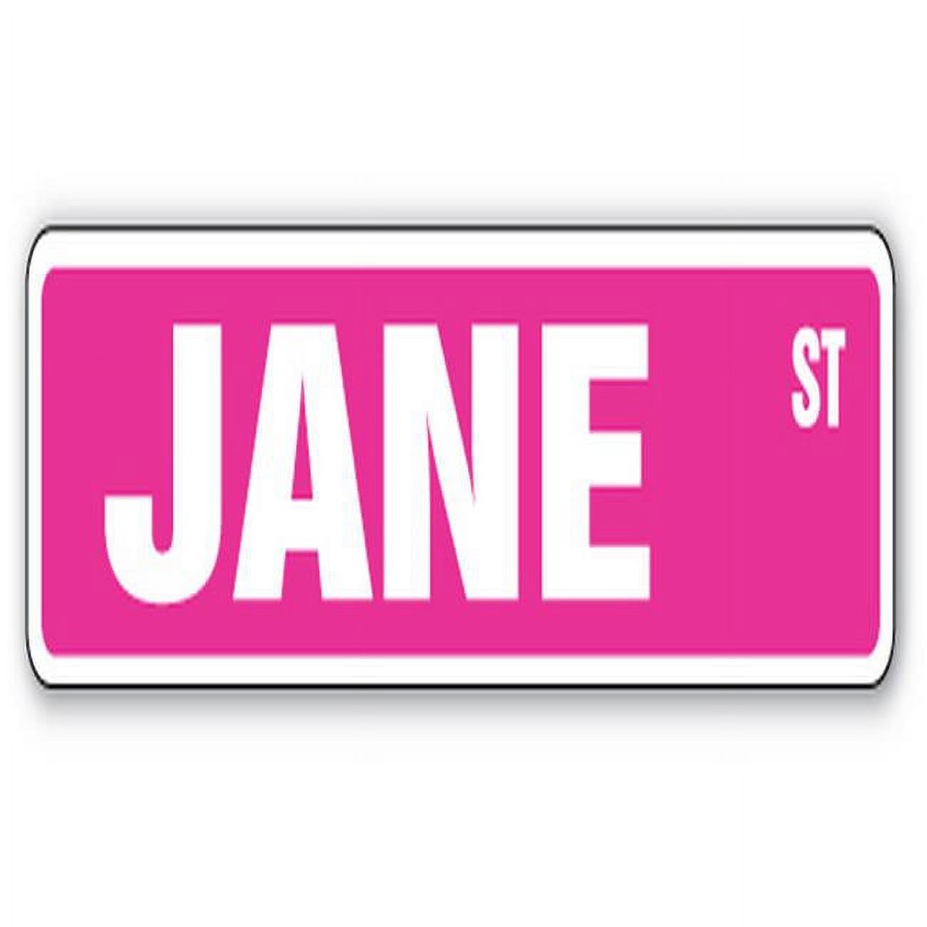18 in. Jane Street Childrens Name Room Sign