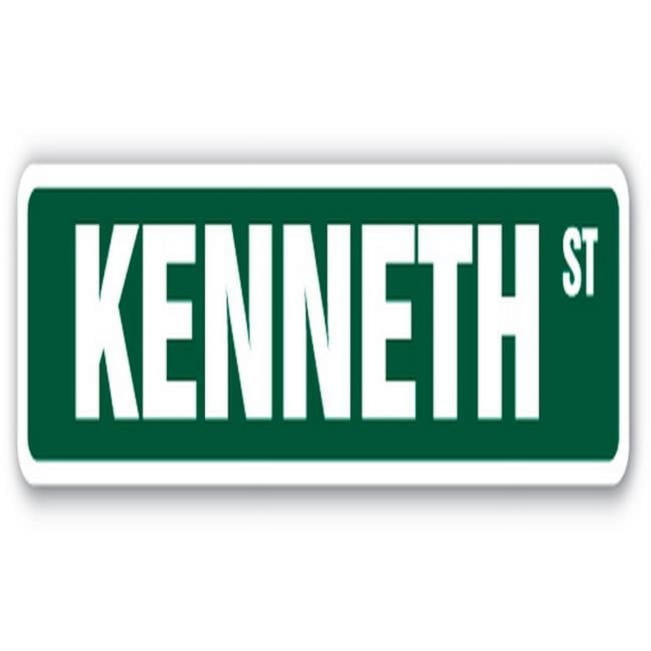 18 in. Kenneth Street Childrens Name Room Sign - Walmart.com
