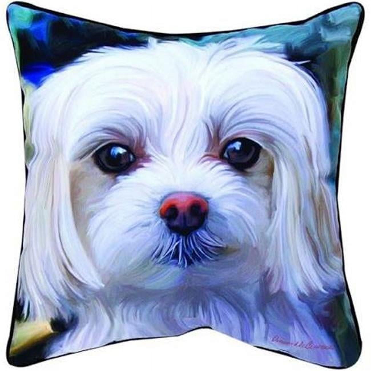 18 in. Little Lord Malty Maltese Throw Pillow Walmart