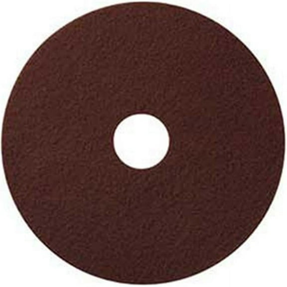 18 in. Maroon EcoPrep EPP Chemical Free Stripping Pad - 10 Per Case