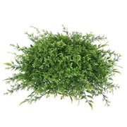 18 in. Mixed Greenery Green Half Ball