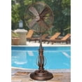 thumbnail image 1 of 18 in. Outdoor Fan - Prestigious - Rustic Brown, 1 of 1