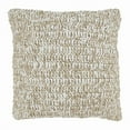 thumbnail image 1 of 18 in. Outdoor Zen Raffia Poly Filled Throw Pillow, Natural, 1 of 1
