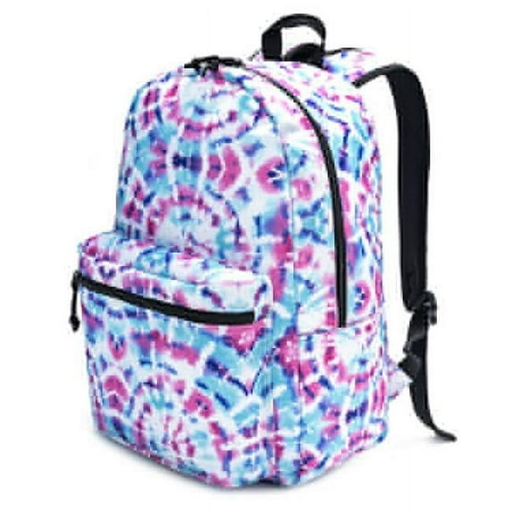 18 in. Printed Simple Pattern Travel Daypack for Laptop & Tablet, Pastel