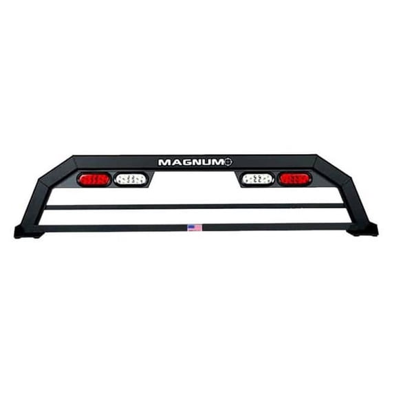 18 in. Service Body Rack with Lights Headache Rack