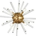 thumbnail image 1 of 18 in. Sienna 4 Light Crystal Rod Wall Sconce, Gold, 1 of 1