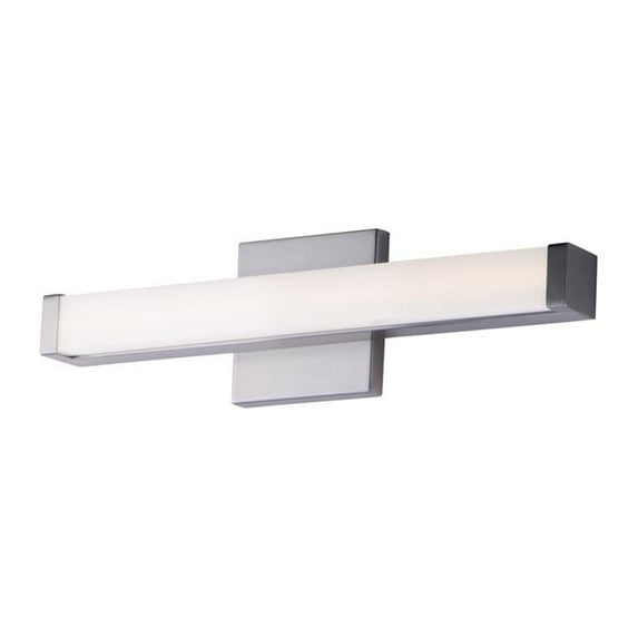 18 in. Signature LED Bath Vanity Wall Light, Satin Nickel