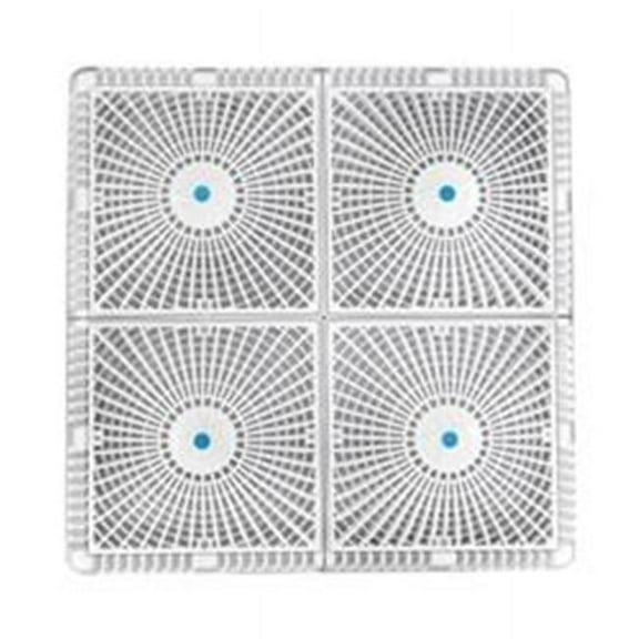 18 in. Square Mo Flow Suction