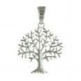 thumbnail image 1 of 18 in. Sterling Silver Pendant Plain Tree of Life with Chain, 1 of 1