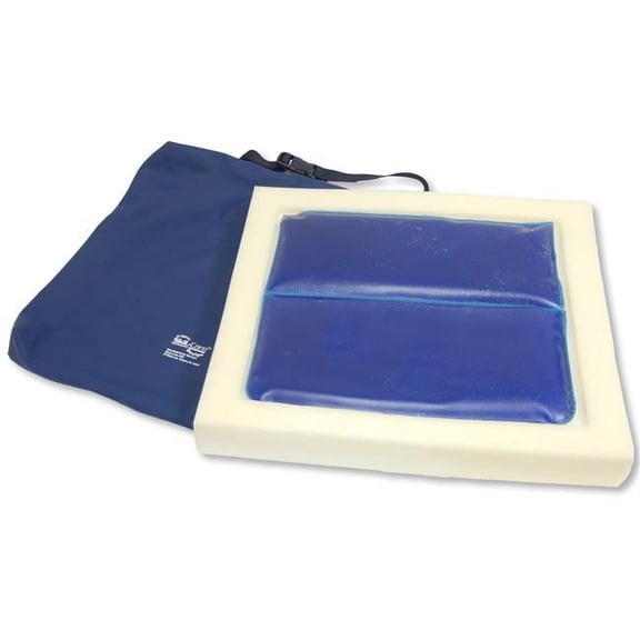 18 in. Super Soft Gel-Foam Cushion with 4-Way Stretch Cover