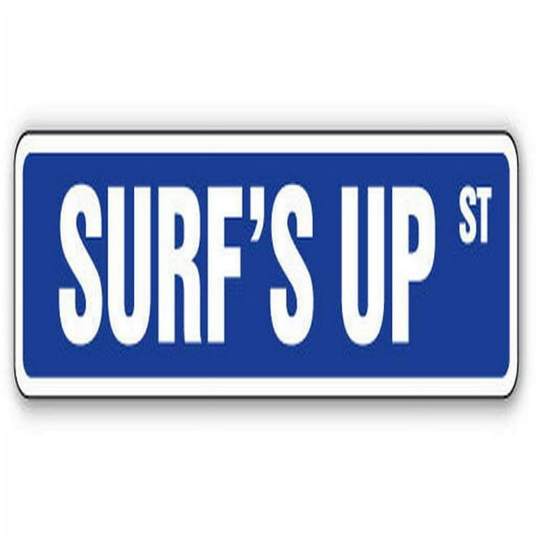 Funny Surfboard Get Waxed Wall Sign Funny Surfboard Get Waxed Wall Sign