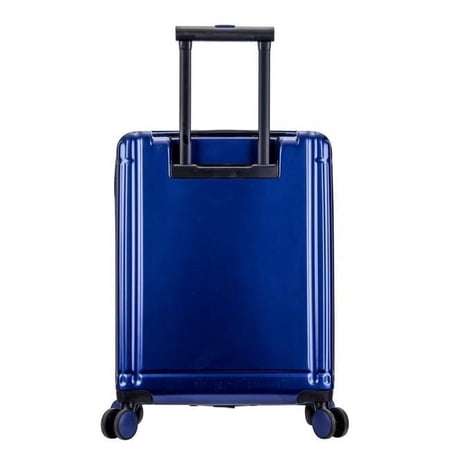 18 in. Tokyo Polycarbonate Carry on Laptop Spinner Luggage - Navy
