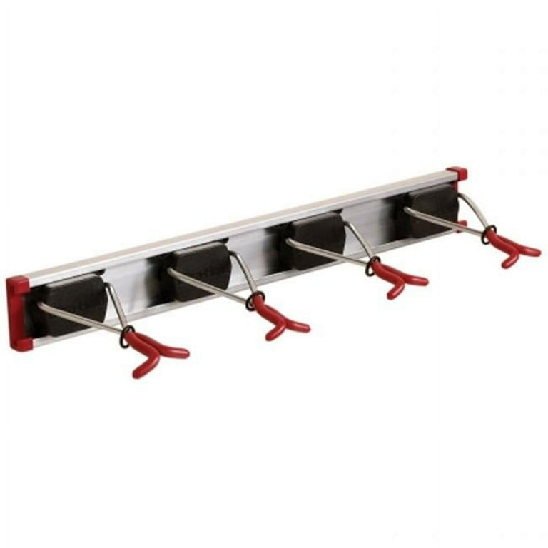 18 in. Ultra Hold Four Hook Tool Rack - Walmart.com