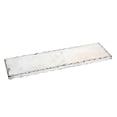 thumbnail image 1 of 18 in. White Rectangular Marble Vanity Tray, 1 of 1