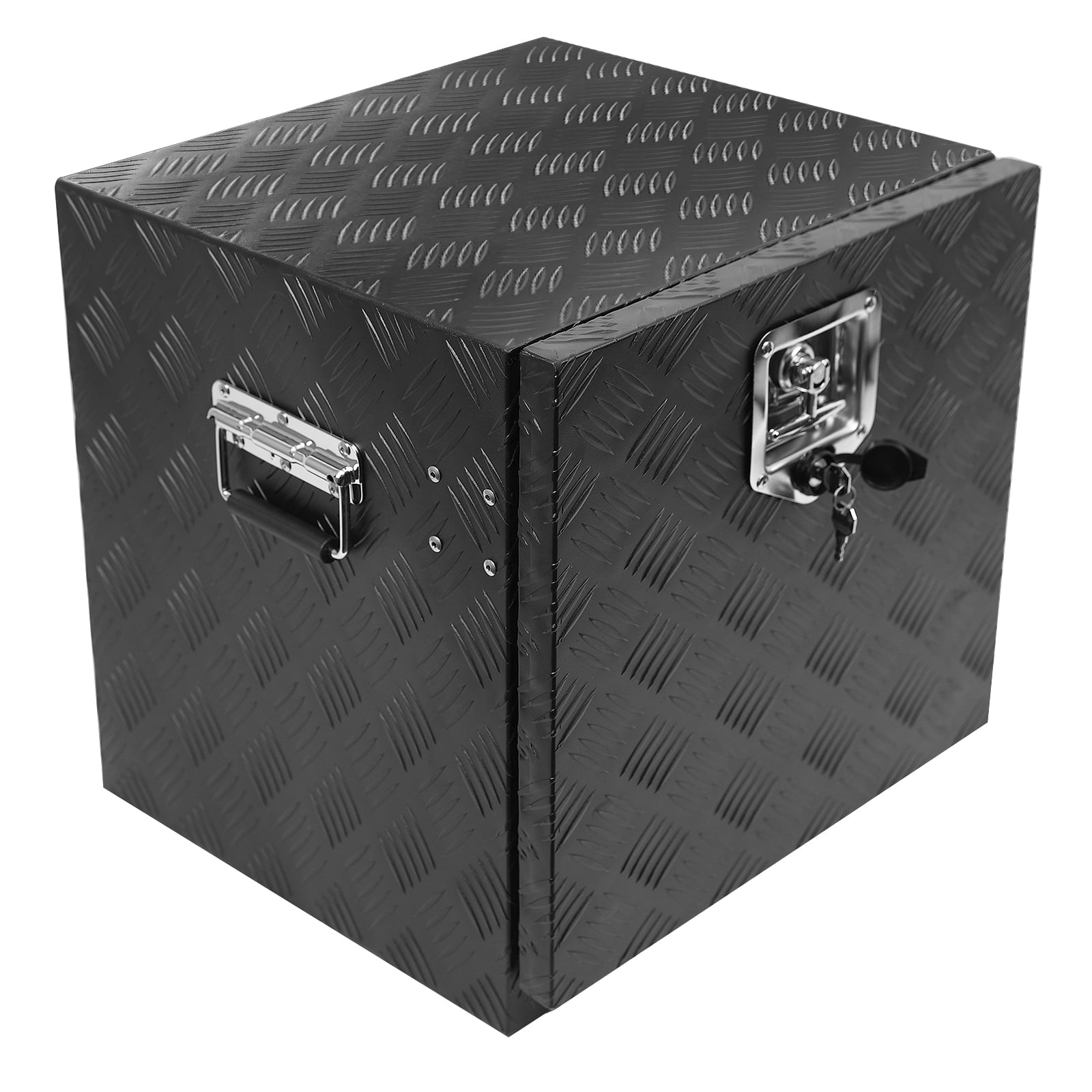 18 inch Aluminum Tool Box, Waterproof Square Truck Storage Box Heavy Duty Pick-Up Truck Chest with Side Handle and Lock Keys - Walmart.com 18 inch Aluminum Tool Box, Waterproof Square Truck Storage Box Heavy Duty Pick-Up Truck Chest with Side Handle and Lock Keys - Walmart.com