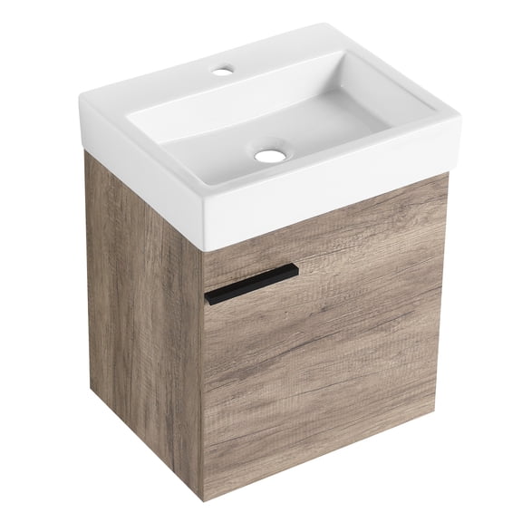 18-inch Bathroom Vanity - Eco-friendly Material - Bathroom Upgrade - Easy Maintenance