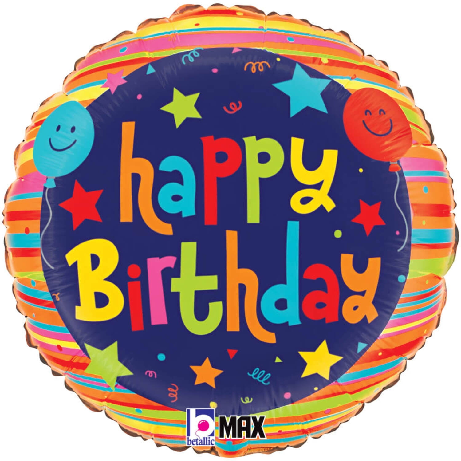 Betallic Foil Birthday 18 Inch Balloon 1 Each - Walmart.com