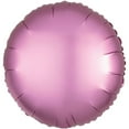 thumbnail image 1 of 18 inch Circle - Satin Luxe Flamingo Anagram Foil Mylar Balloon - Party Supplies Decorations, 1 of 1
