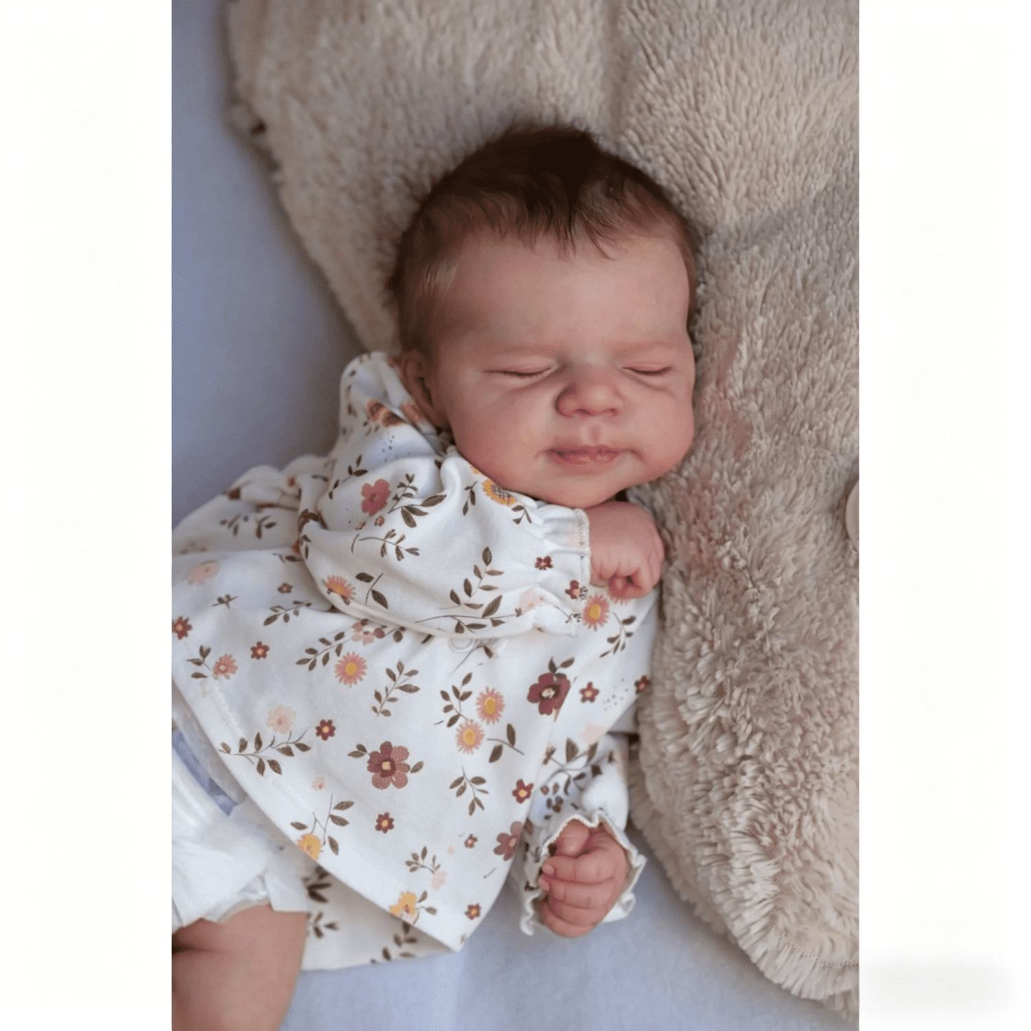 18 inch Cute Reborn Baby Dolls Full Body Silicone Sleeping Reborn Newborn Baby Realistic Girl Real Life Doll Toys for gift