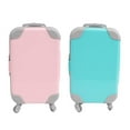 18 inch Doll Accessories Carry On Suitcase Compatible Mini Trolley Case