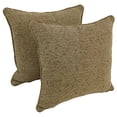 thumbnail image 1 of 18-inch Double-corded Patterned Jacquard Chenille Square Throw Pillows with Inserts (Set of 2) 9810-CD-S2-JCH-CO-12, 1 of 1