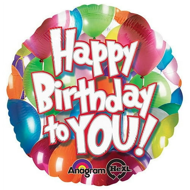 18in Balloon Happy Birthday to you! 18in Balloon Happy Birthday to you!