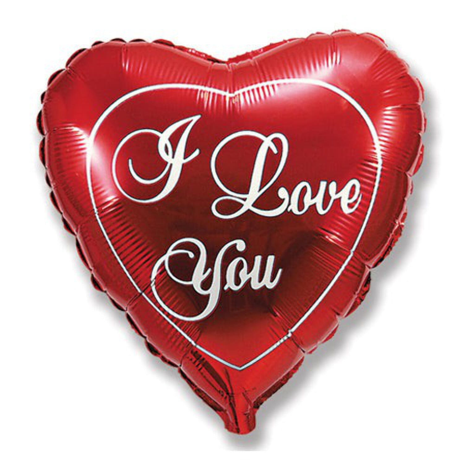 18 inch I Love You Red Foil Mylar Balloon - Party Supplies Decorations ...