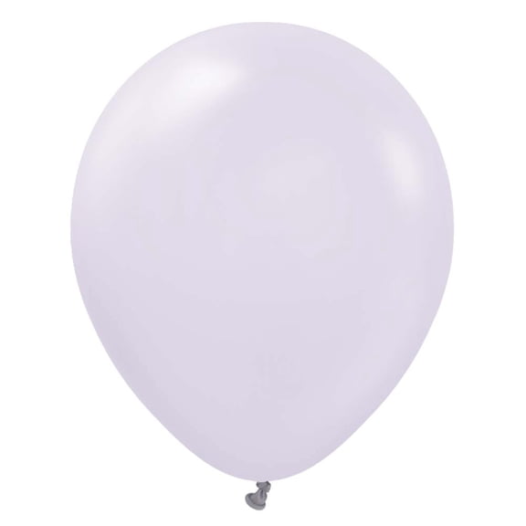 18 inch Kalisan Macaron Lilac Latex Balloons (25 Pack) - Party Supplies Decorations
