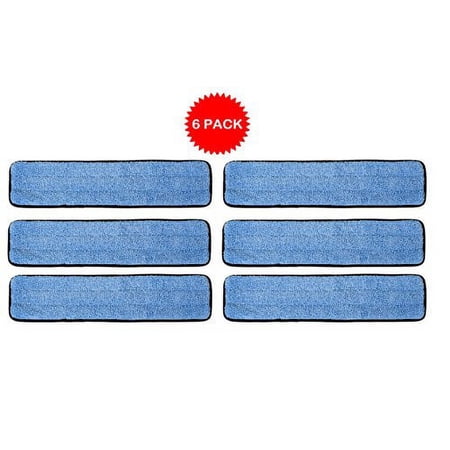 18 inch Microfiber Wet Mop Refill Pads for Flat Microfiber Mop Frames