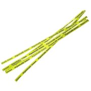 18 inch "Organically Grown" Yellow Twist Tie, Ideal for Produce, 1,000/Box 1,000 Pack