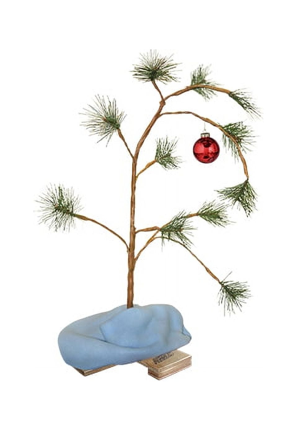 18-inch Peanuts Charlie Brown Christmas Tree with Linus' Blanket
