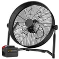 thumbnail image 1 of VAJIAZA 18” Industrial Fan , 5000CFM Floor Fan Rechargeable, Portable Outdoor Fan with Child Lock&Overheat Protection, 1 of 8