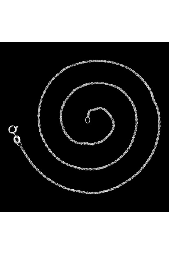 18 inch Rope Chain 925 Sterling Silver Jewelry DGC1046