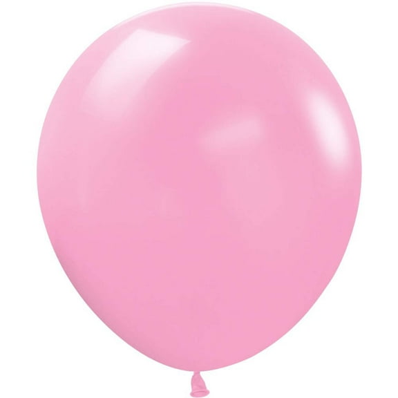 18 inch Sempertex Fashion Bubble Gum Pink Latex Balloons (24 Pack) - Party Supplies Decorations