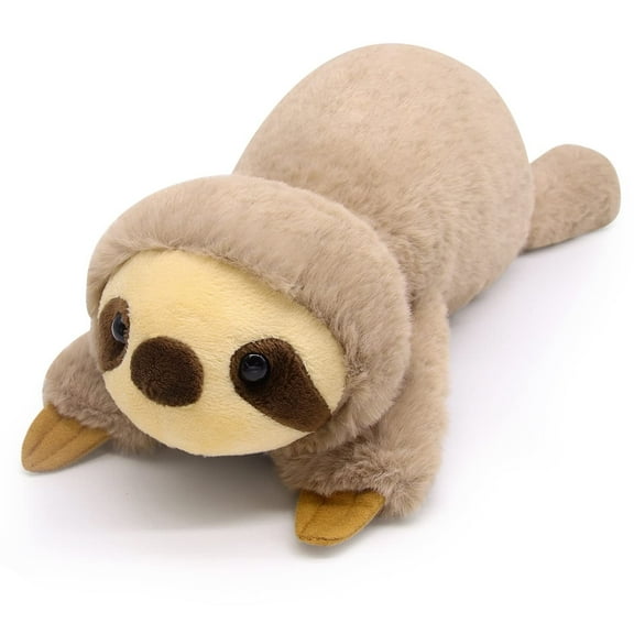 18 inch Sloth Weighted Stuffed Animals,Weighted Stuffed Animals for Anxiety,Raccoon Stuffed Hugging Plush Animal Toy,Plush Gift for Girlfriend