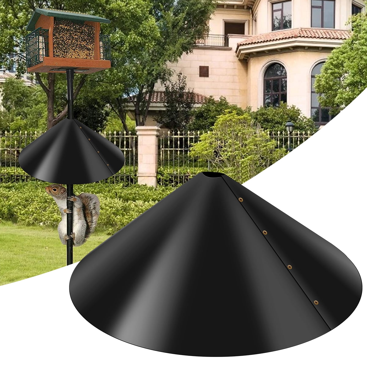 18 inch Squirrel Baffle Wrap Around Squirrel Proof Baffles Durable