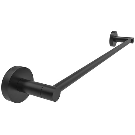 18-inch Wall Mounted Towel Bar for Kitchen and Bathroom, Matte Black, by Fixsen
