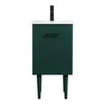 18 inch single bathroom vanity in green - Walmart.com