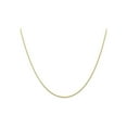 thumbnail image 1 of Gem & Harmony 18 inches 10K Yellow Gold Carded Cable Rope Chain 0.70mm for Men, 1 of 5