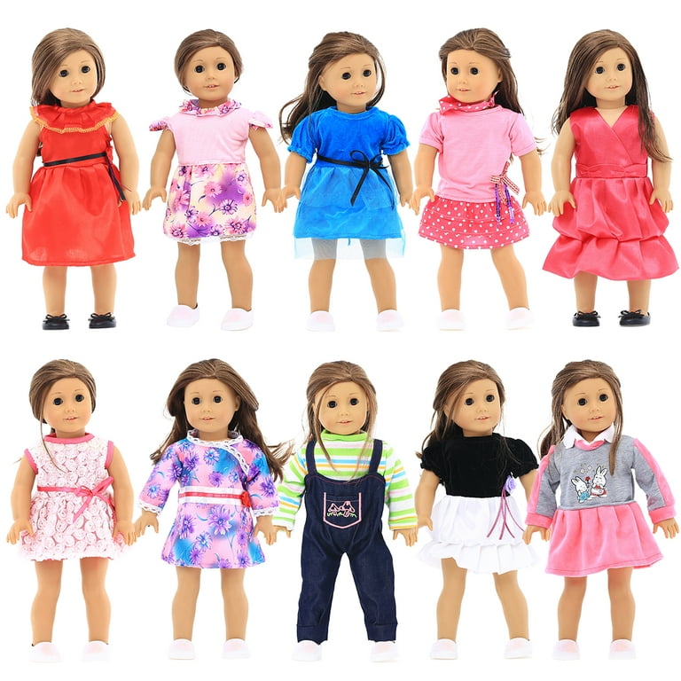  22 Pcs Mini Fashion Doll Accessories Toys, Including