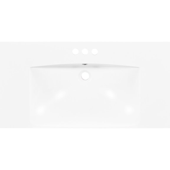 18 inches Wide - Scratch-Resistant Design - Bathroom Setup - Bright and Fresh Look