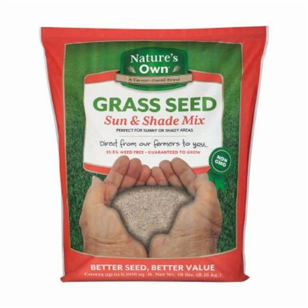 18 lbs Mountain View Sun & Shade Grass Seed Mix - Bristol Only