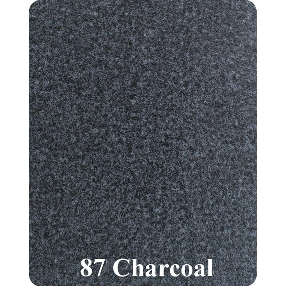 18 oz Marine Trailer Bunk Carpet - Charcoal - 12"X75'