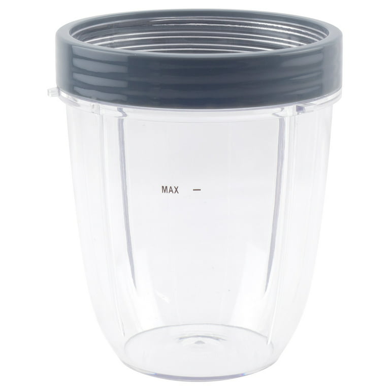 32 oz Colossal Cup with Flip Top to Go Lid Replacement Part Compatible with Nutribullet NB-101B NB-101S NB-201