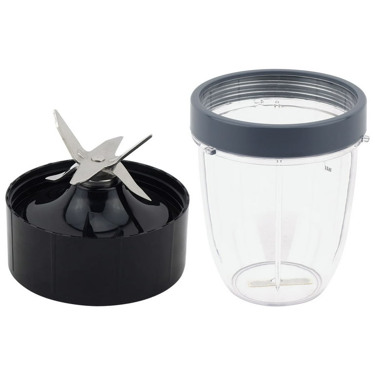 Nutribullet Magic Bullet Small Handle Cup W/Collar And Blender W/Blade  Collar