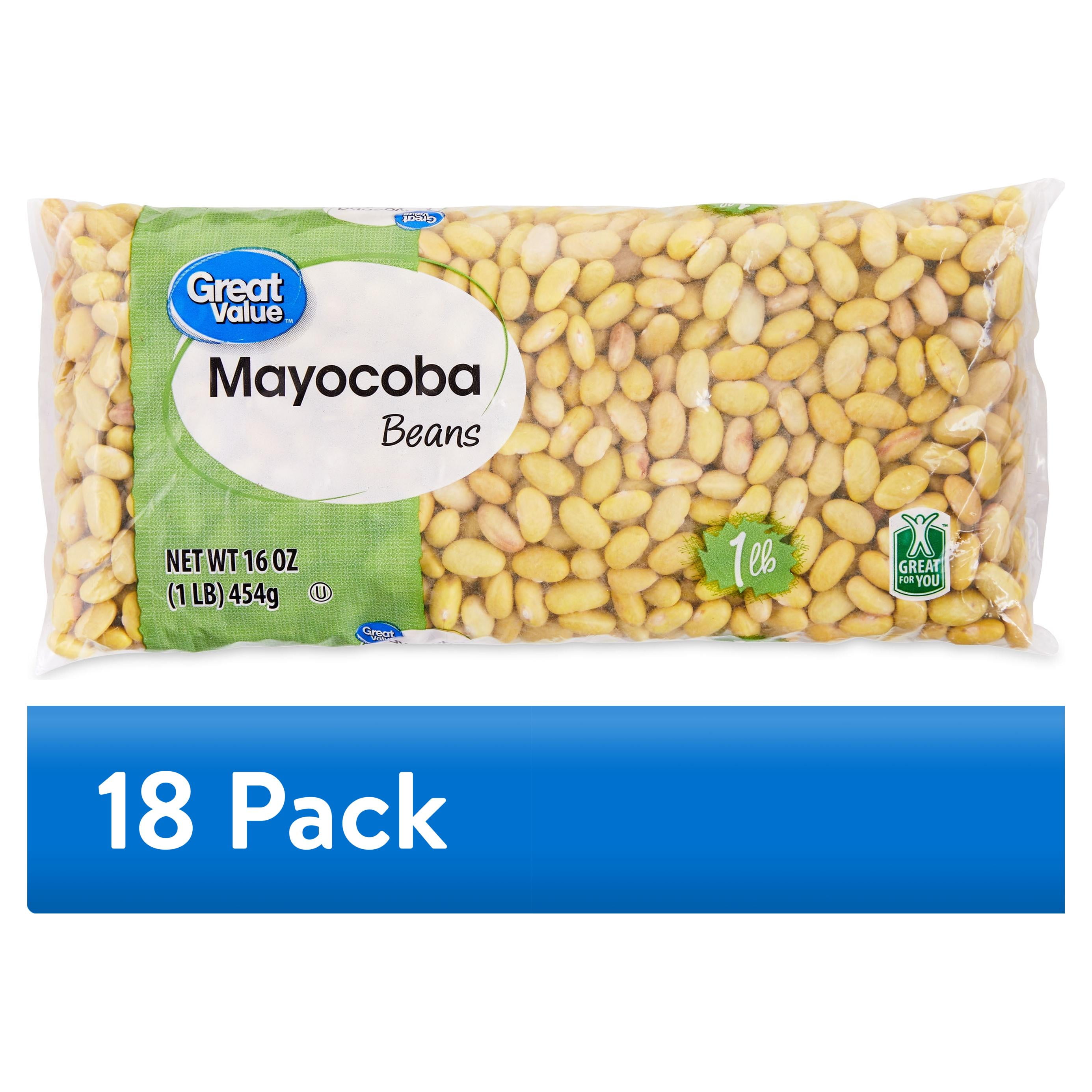 (18 pack) Great Value Mayocoba Beans, 16 oz - Walmart.com