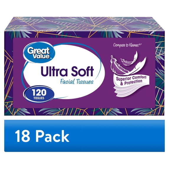 Great Value Facial Tissue