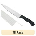 thumbnail image 1 of (18 pack) Mainstays Stainless Steel and Plastic Chef Kitchen Knife, 1 of 13