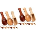 thumbnail image 1 of 18 pcs  Small Wooden Spoons Condiments Spoons Bath Salt Spoons for Coffee Tea Sugar Salt, 1 of 6