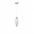 thumbnail image 1 of 18 watts LED Horizontal Pendant with Swooped Arms, Polished Chrome, 1 of 1